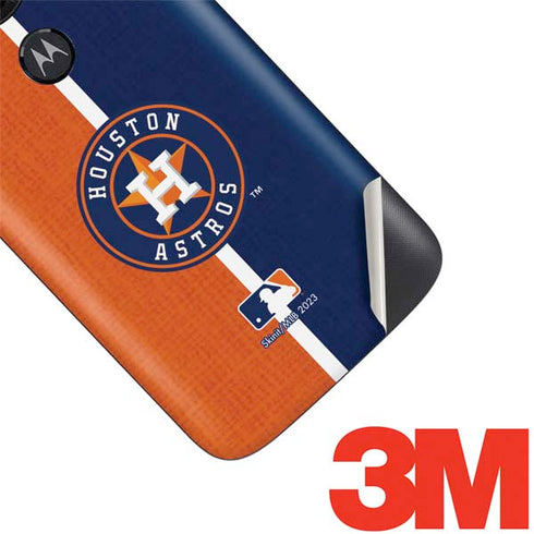 MLB Houston Astros Split Moto E5 Play Skin